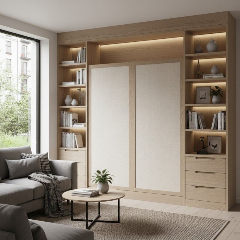 Custom Bookshelves Installation in Charlotte, NC