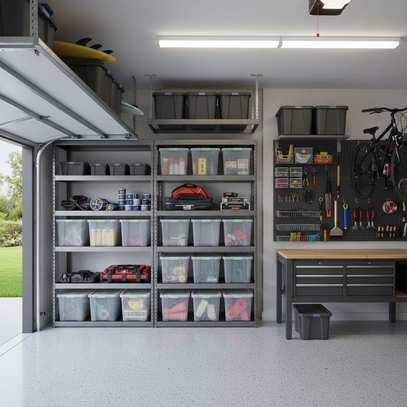 Garage Shelves Installation in Loudoun County, VA