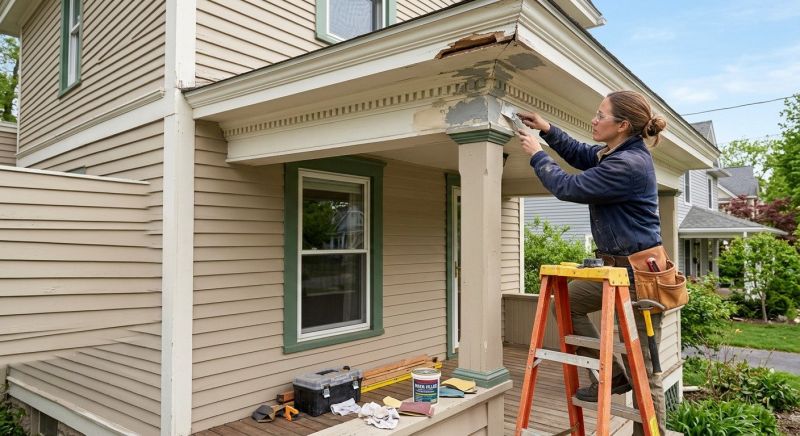 Exterior Molding Repair Service
